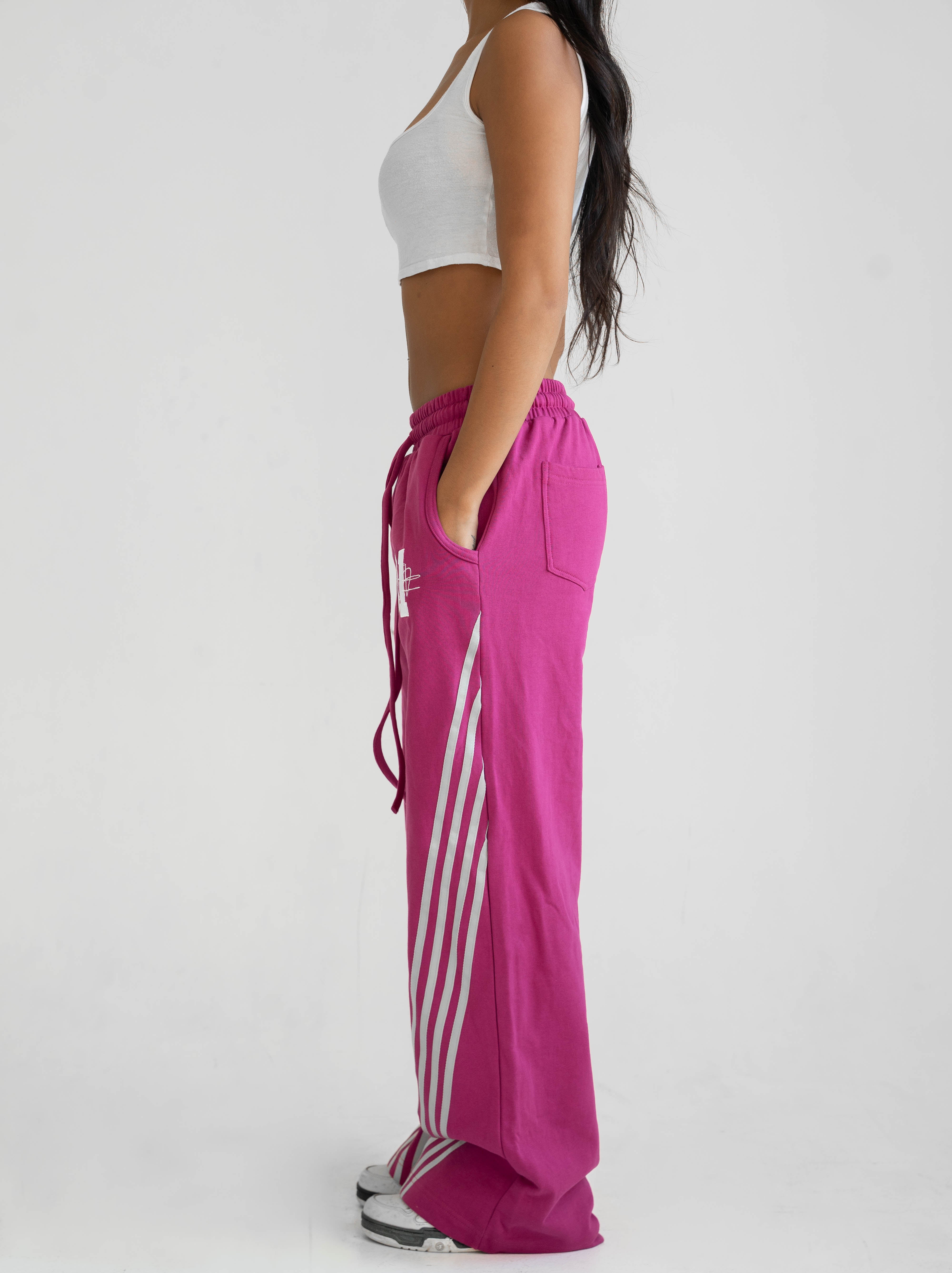 ‘Fuchsia’ Platinum Sweatpants
